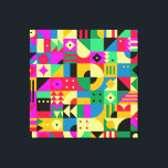 Toile Jardin moderne Abstrait<br><div class="desc">Un jardin abstrait en été</div>