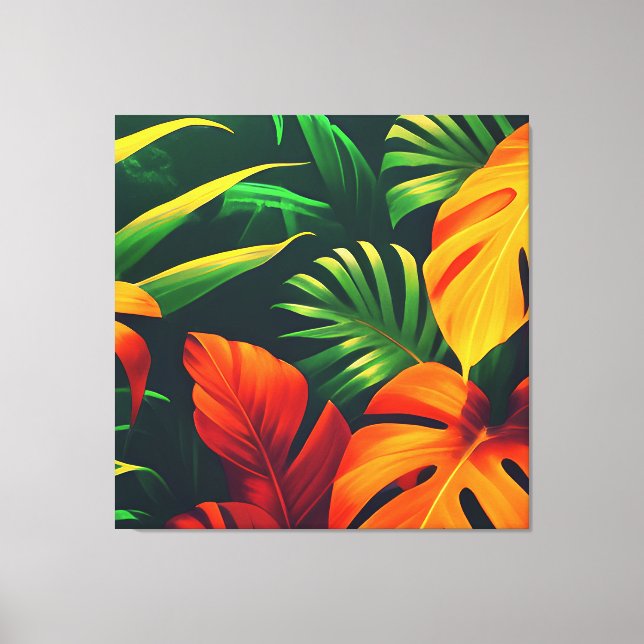 TOILE JARDIN NATUREL FEUILLES VERTES (Recto)