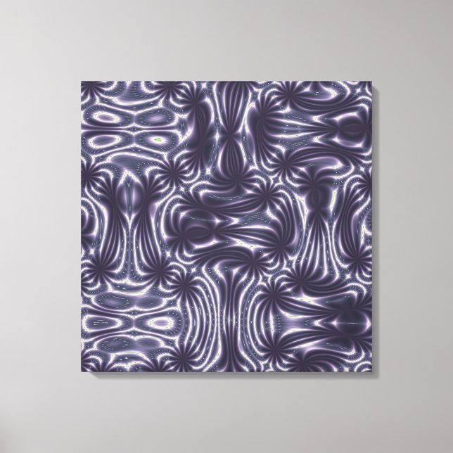 Toile Jardin Violet (Recto)