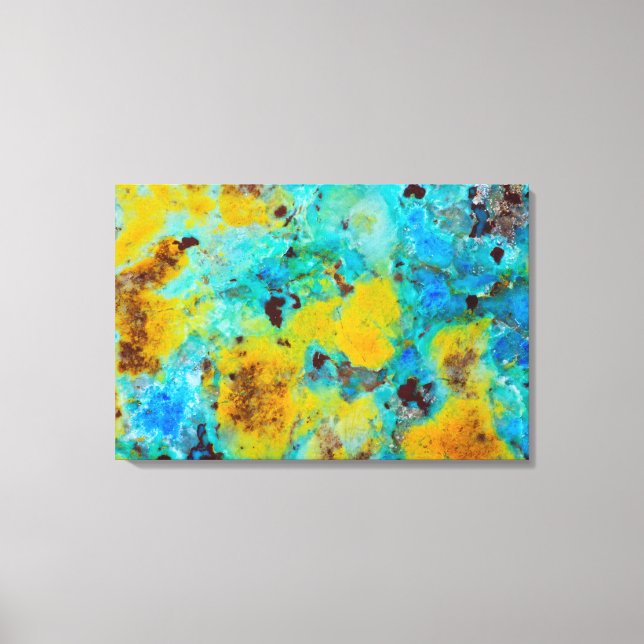 Toile Jasper Chrysocolla Bleu (Recto)
