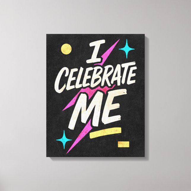 Toile Je célèbre moi (Recto)