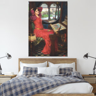 Toile Je suis à moitié malade Œuvre d'art de John Willi