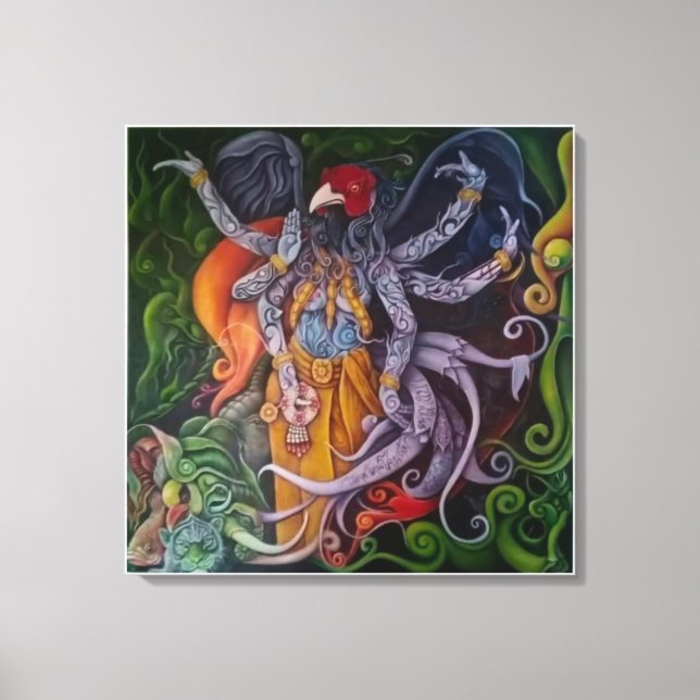 Toile Je suis la forêt de Siam ! (Recto)