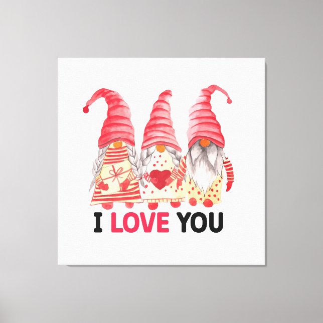 Toile Je t'aime (Recto)