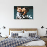 Je T'Aime Papa Photo personnalisée