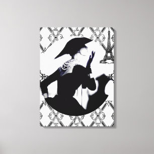 Toile Je T'aime Paris (amour Paris d'I)