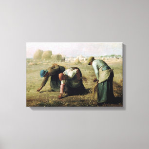 Toile Jean-François Millet - Les Glaneuses 18