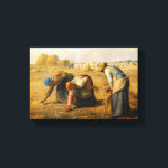 Toile Jean-François Millet - Les Gleaners<br><div class="desc">Les Gleaners / Les Glaneuses - Jean-François Millet,  Huile sur toile,  1857</div>