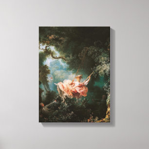 Toile Jean-Honneur Fragonard l'oscillation