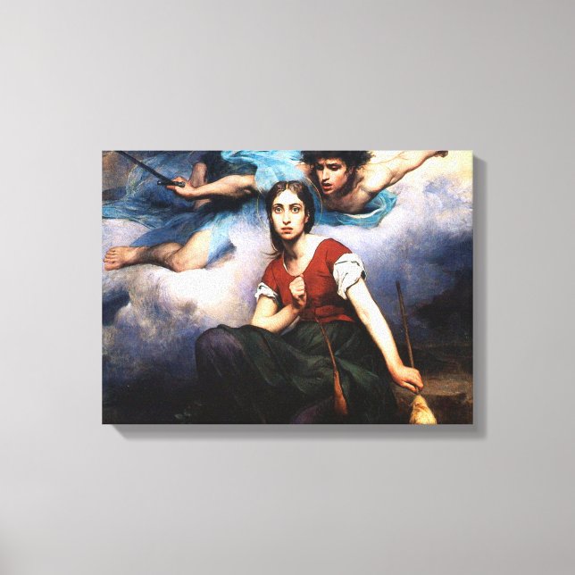 Toile Jeanne D'Arc Par Eugène Thirion (Recto)