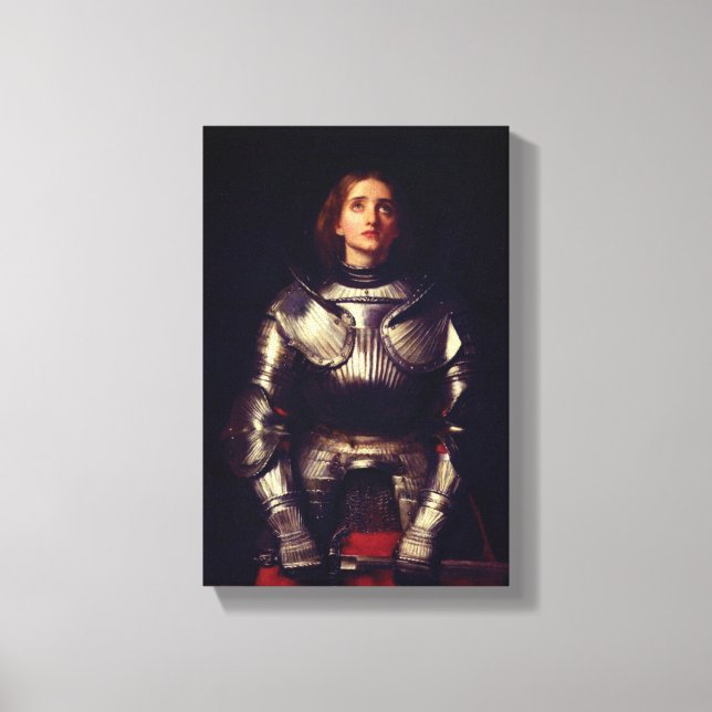 Toile Jeanne d'Arc par John Everett Millais (Recto)