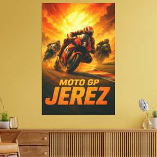 Toile Jerez Circuito de Velocidad MotoGP Grand Prix espa