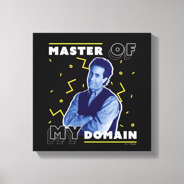 Toile Jerry Seinfeld | Master of My Domain (Recto)