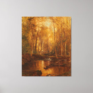 Toile JERVIS McENTEE - L'automne dans les cattitudes - 1