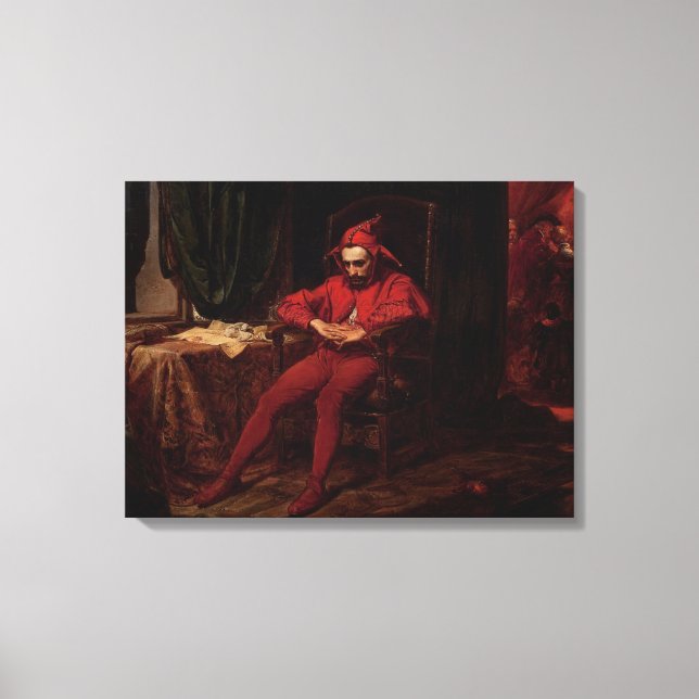 Toile Jester Stanczyk Jan Matejko Art (Recto)