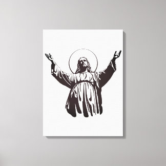 TOILE JÉSUS CHRIST ARTISTIQUE