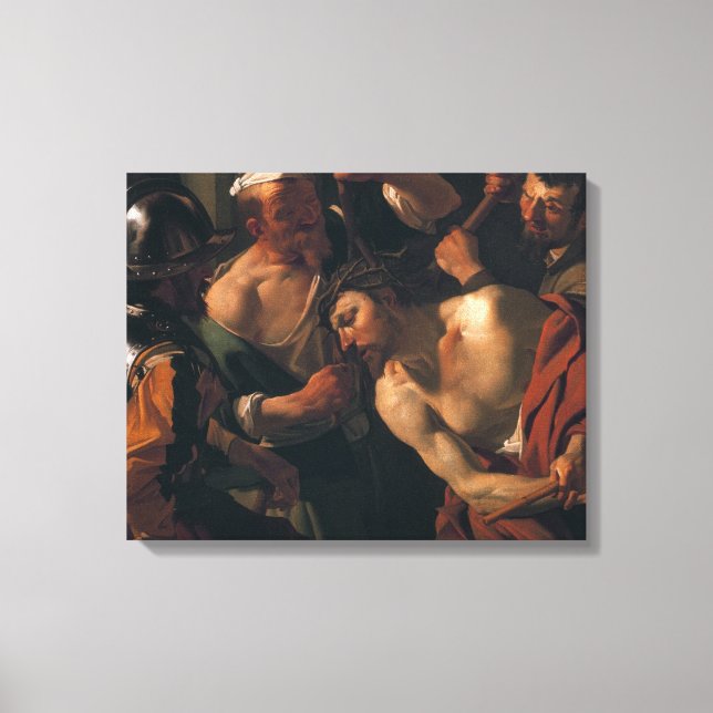 Toile Jésus-Christ avec la Couronne d'Epines (Recto)