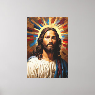 Toile Jésus Christ - Lumière de la Foi