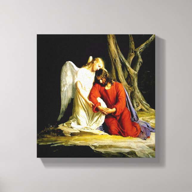 Toile Jésus dans le jardin de Gethsémani (Recto)