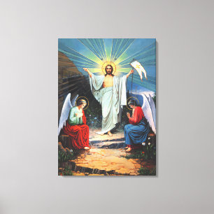 Toile Jésus et les Anges