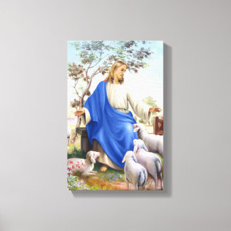 Toile Jésus le berger