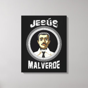 Toile Jésus Malverde Héros mexicain Cadeau Jesus Malverd