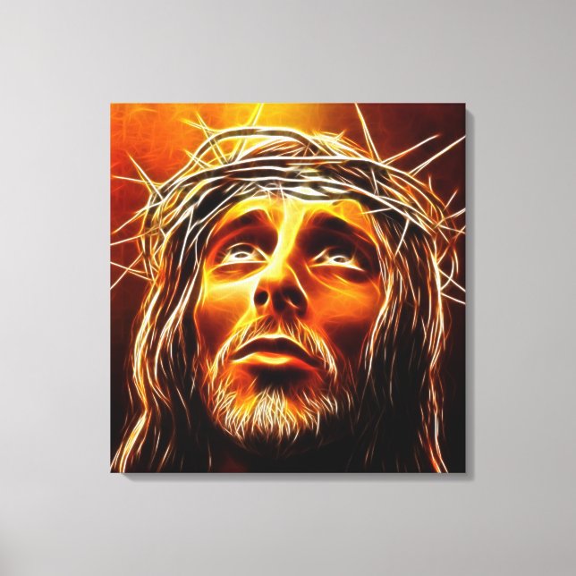 Toile Jésus : Mon Dieu, Pourquoi M'Avez-Vous Abandonnée  (Recto)
