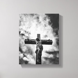 Toile Jesus on the Cross – Faith and Redemption Canvas  
