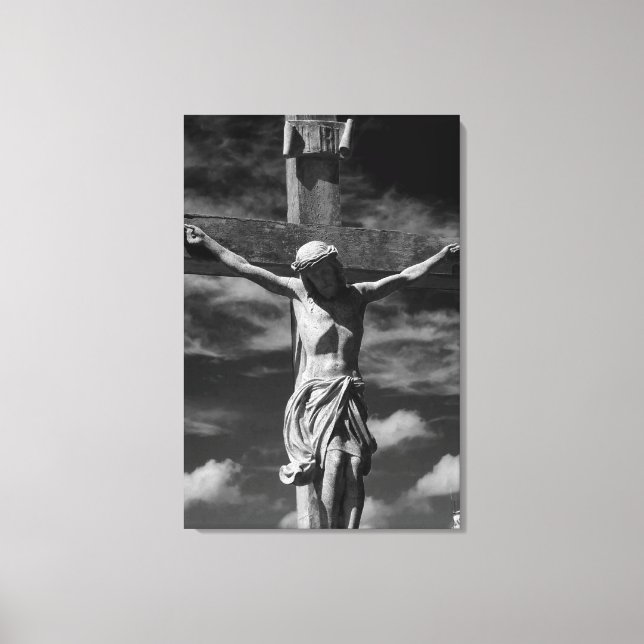 Toile Jésus sur la croix (Recto)