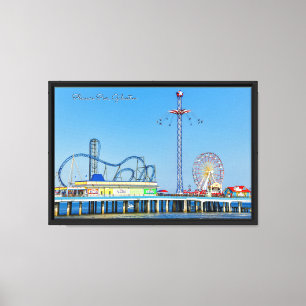 Toile Jetée de plaisance à Galveston, Texas