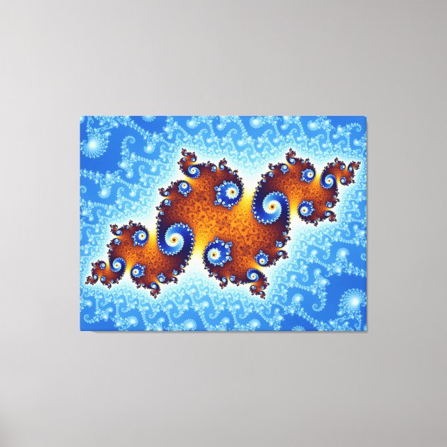 Toile Jeu de Mandelbrot de Julia Island (Recto)