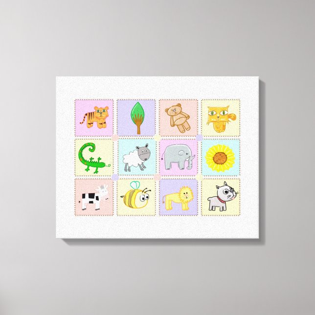 Toile Jeu d'enfants (Recto)
