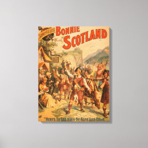 Toile Jeu écossais 3 de Bonnie Ecosse de Sidney R.