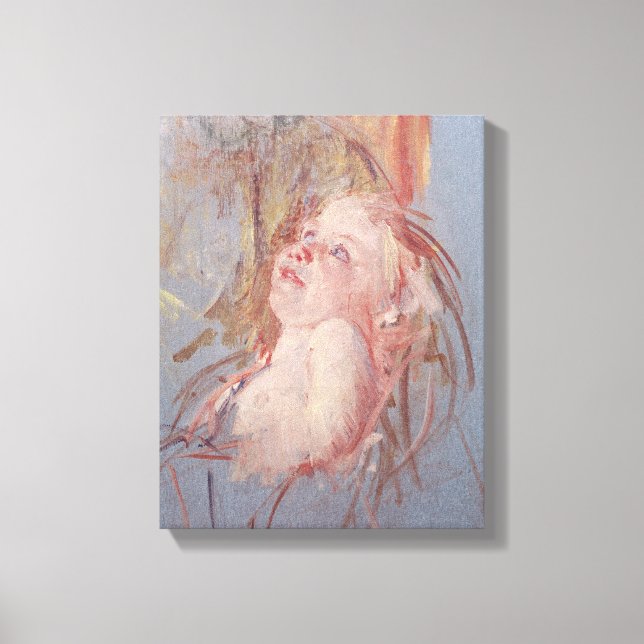 Toile Jeune enfant dans les bras de sa mère (Recto)