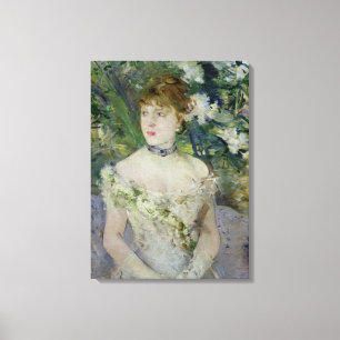 Toile Jeune fille dans une robe de bal, 1879