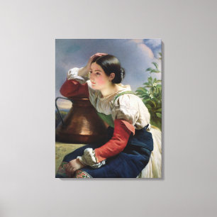 Toile Jeune Italien au bien, c.1833-34