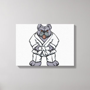 Toile Jitsu de Bulldog choisir la couleur arrière - pl