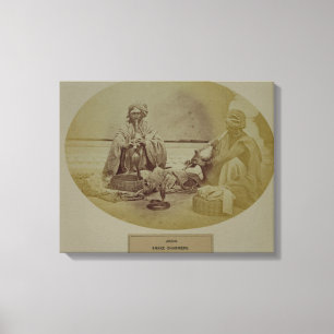 Toile Jogis ou charmeurs de serpent, basse caste Hindus
