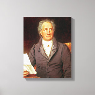 Toile Johann Wolfgang von Goethe 1828