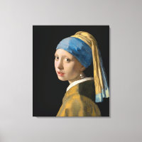 Johannes Vermeer - Fille avec une oreille perle