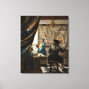 Toile Johannes Vermeer - L'Allégorie de la Peinture