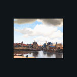 Toile Johannes Vermeer - Vue de Delft<br><div class="desc">Vue de Delft - Johannes Vermeer,  1660-1661</div>