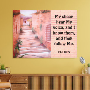 Toile John 10:27