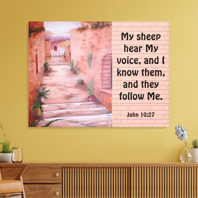 Toile John 10:27 (Insitu(Salon))