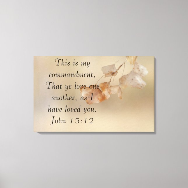 Toile John 15:12 (Recto)