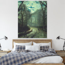 John Atkinson Grimshaw - En rentrant chez soi