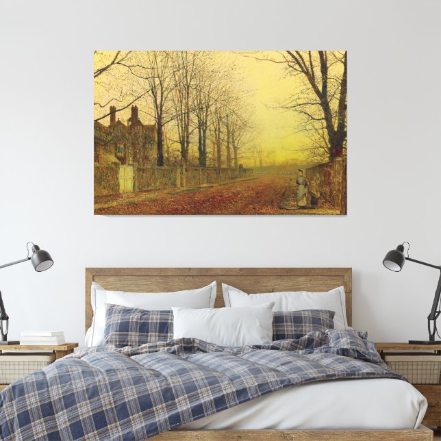 Toile John Atkinson Grimshaw - Gloire d'automne  (Insitu(Chambre))