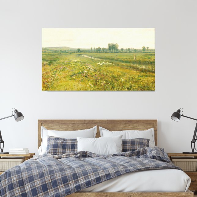 Toile John Atkinson Grimshaw - Une vaste prairie (Insitu(Chambre))