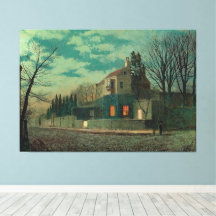 John Atkinson Grimshaw - Yew Court, Scalby 