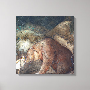 Toile John Bauer Poor Little Basse